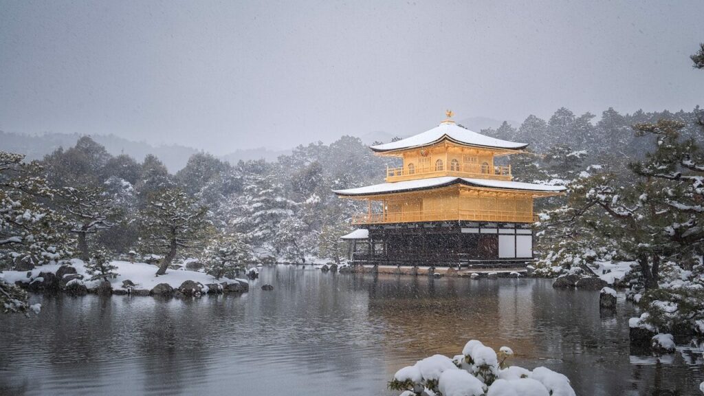 temple, kinkakuji temple, snow-7827224.jpg